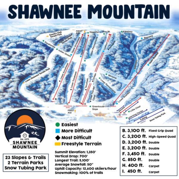 הוילה איסט סטרודסבורג Pocono Shawnee Mountain Townhouse מראה חיצוני תמונה